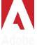 Adobe coloured logo