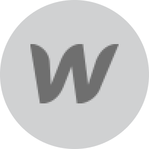 Webflow grayscale logo