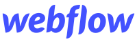 Webflow coloured logo